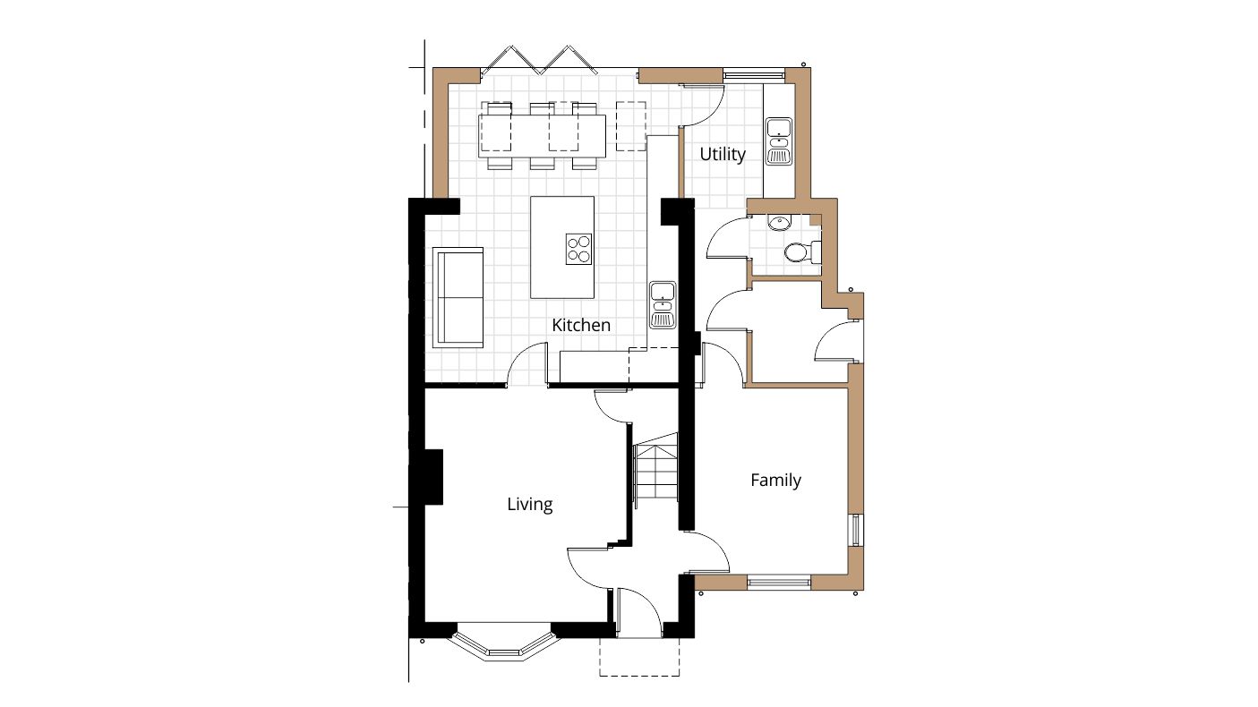 Architectural Plans Drawings For Swindon Borough Council Project 