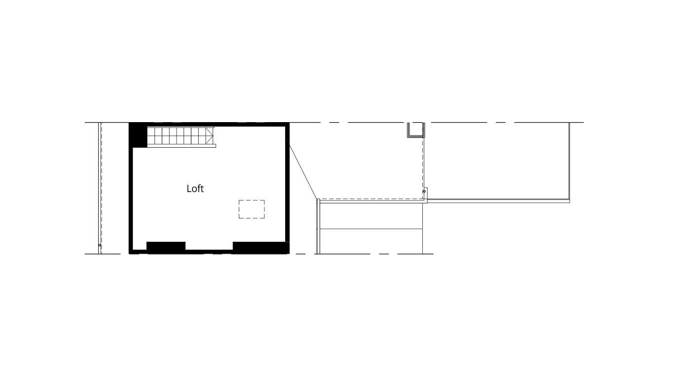 loft conversion permitted development existing loft floor plan drawing
