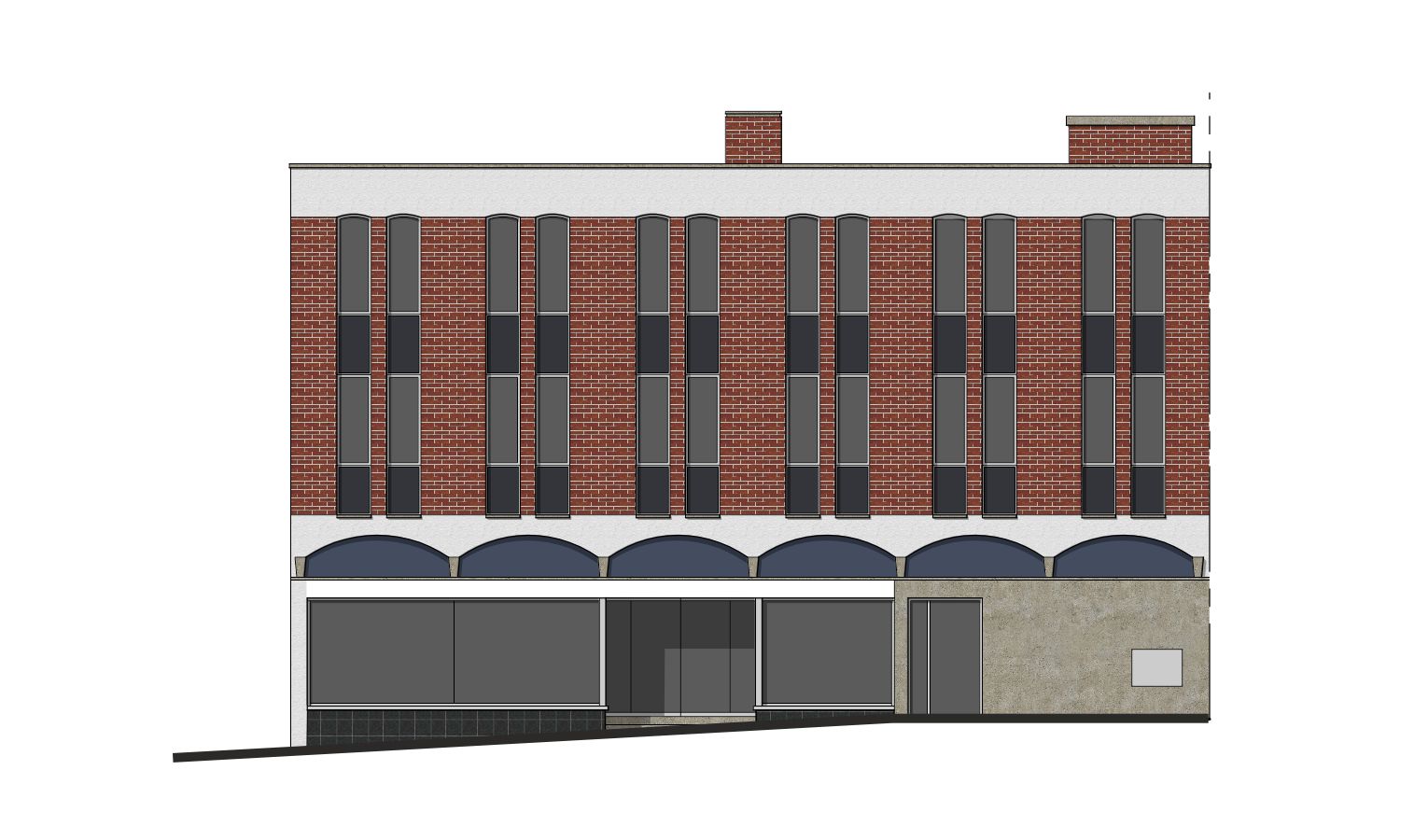 offices converted to flats prior notification existing front drawings swindon planning application