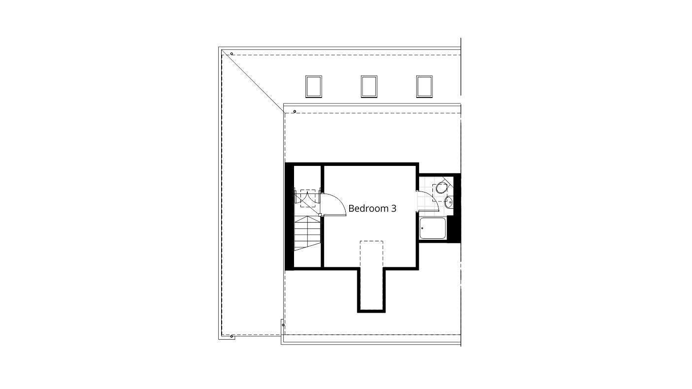 swindon planning department proposed second floor plan drawing